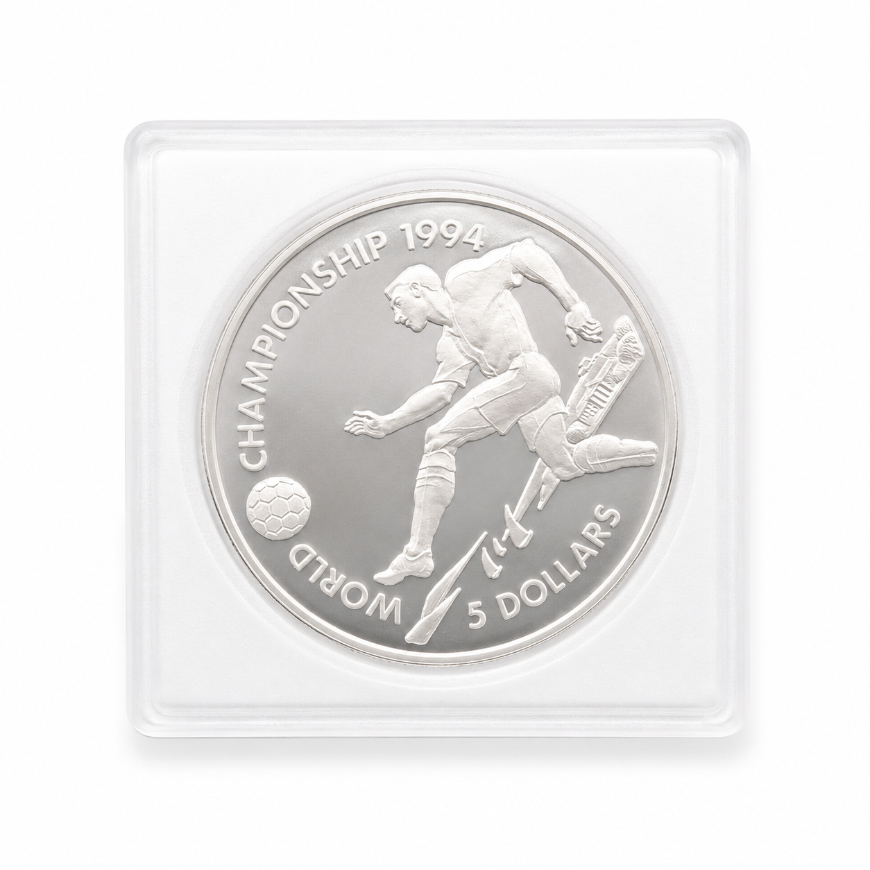 Silver Soccer Coin | 1994 FIFA World Cup, USA
