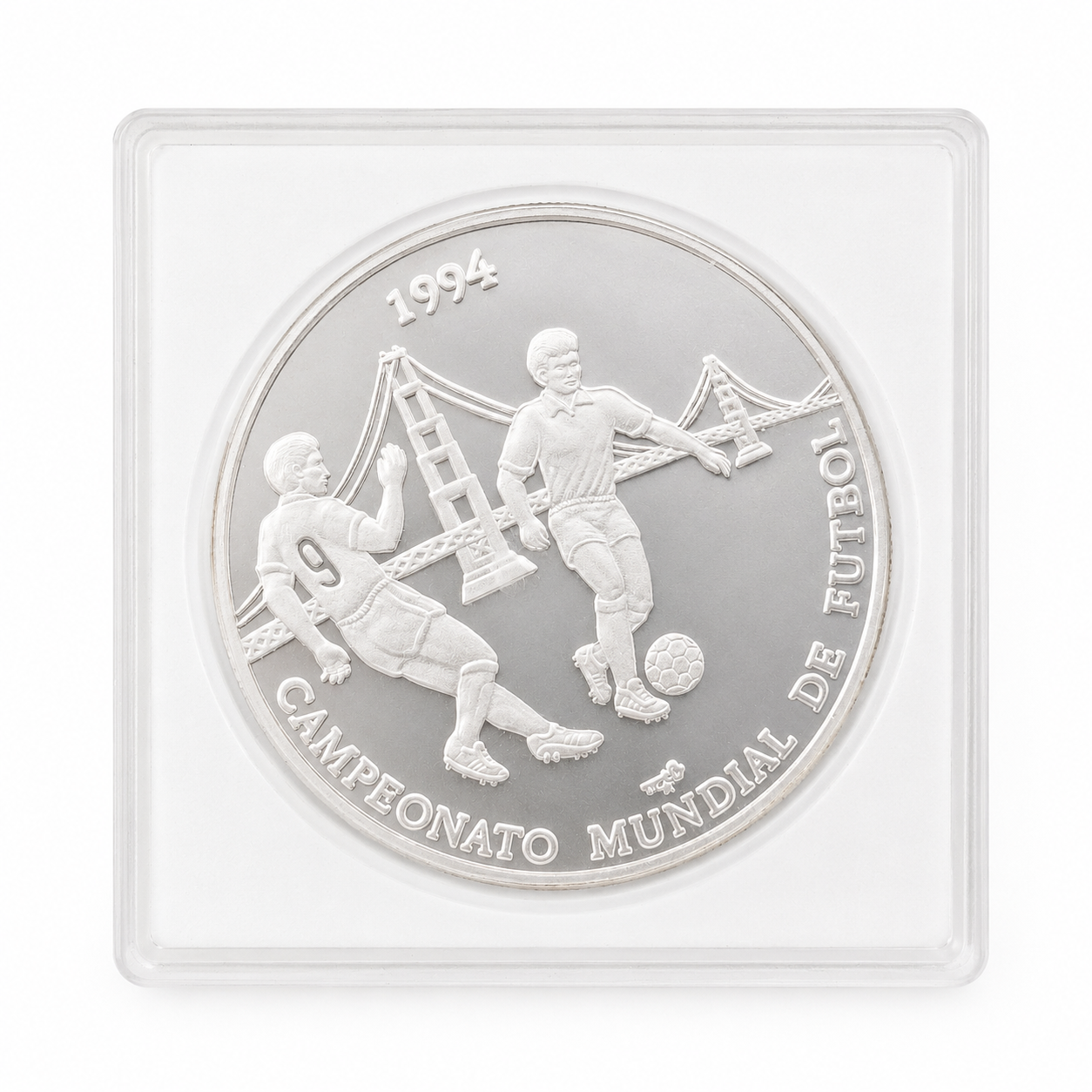 Silver Soccer Coin | 1994 World Football Cup, USA-1