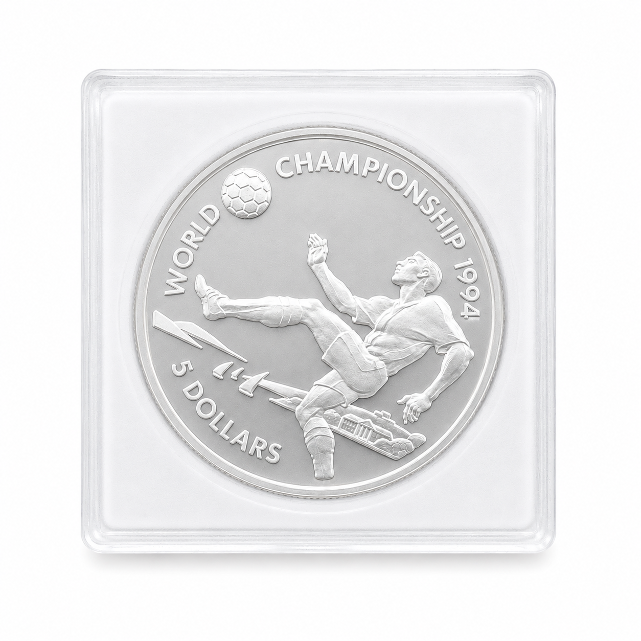 Silver Soccer Coin | 1994 FIFA World Cup, USA