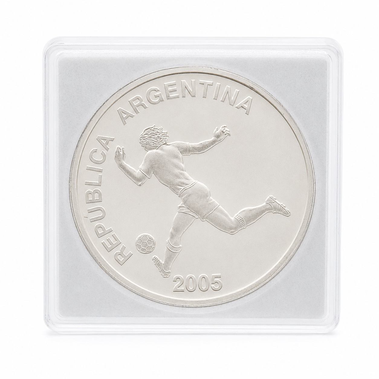 Silver Soccer Coin | FIFA - XVIII World Championship, Germany