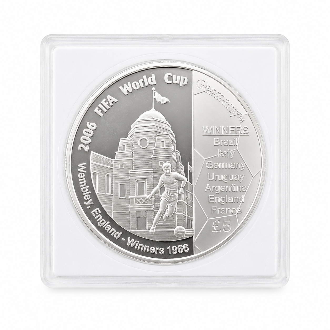 Silver Soccer Coin | 2006 FIFA World Cup, Germany