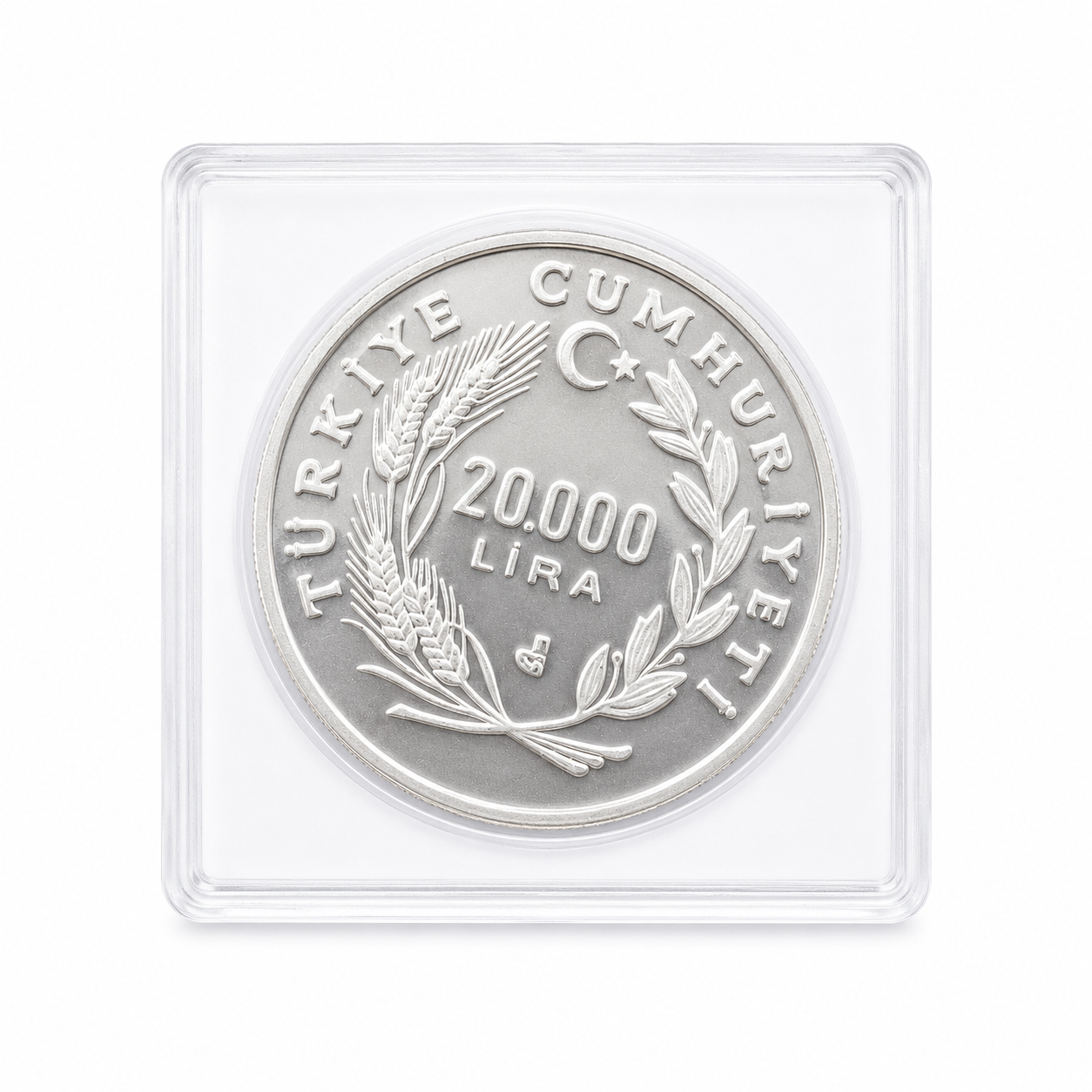 Silver Soccer Coin | 1990 FIFA World Cup "Globe", Italy
