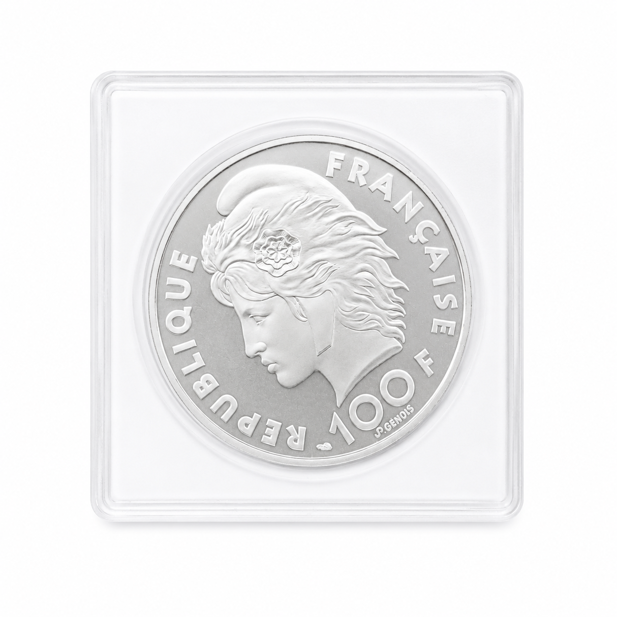 Silver Soccer Coin | 1993 "Mediterranean Games", France