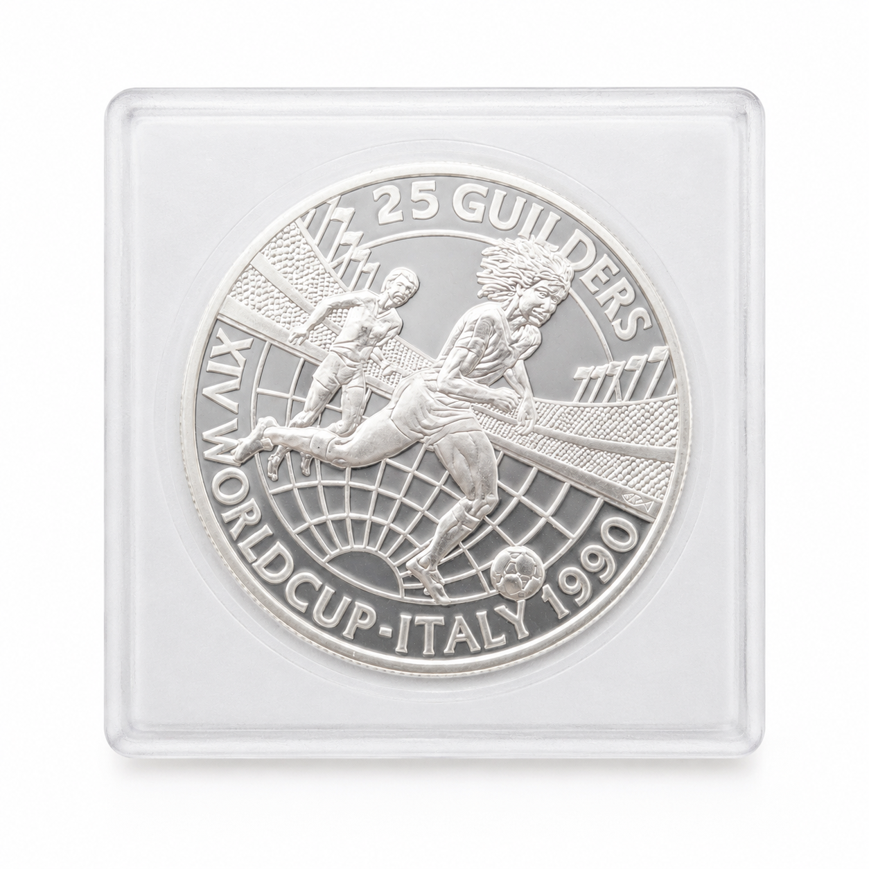 Silver Soccer Coin | 1990 FIFA World Cup, Italy-2