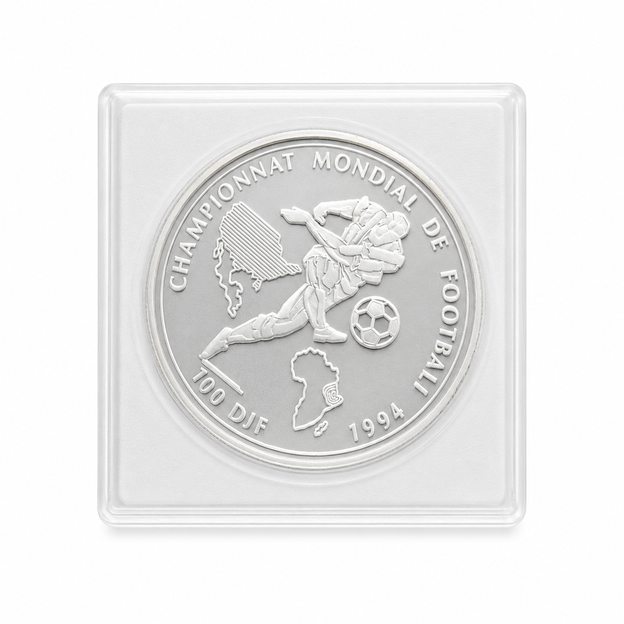 Silver Soccer Coin | 1994 World Football Cup, USA-2