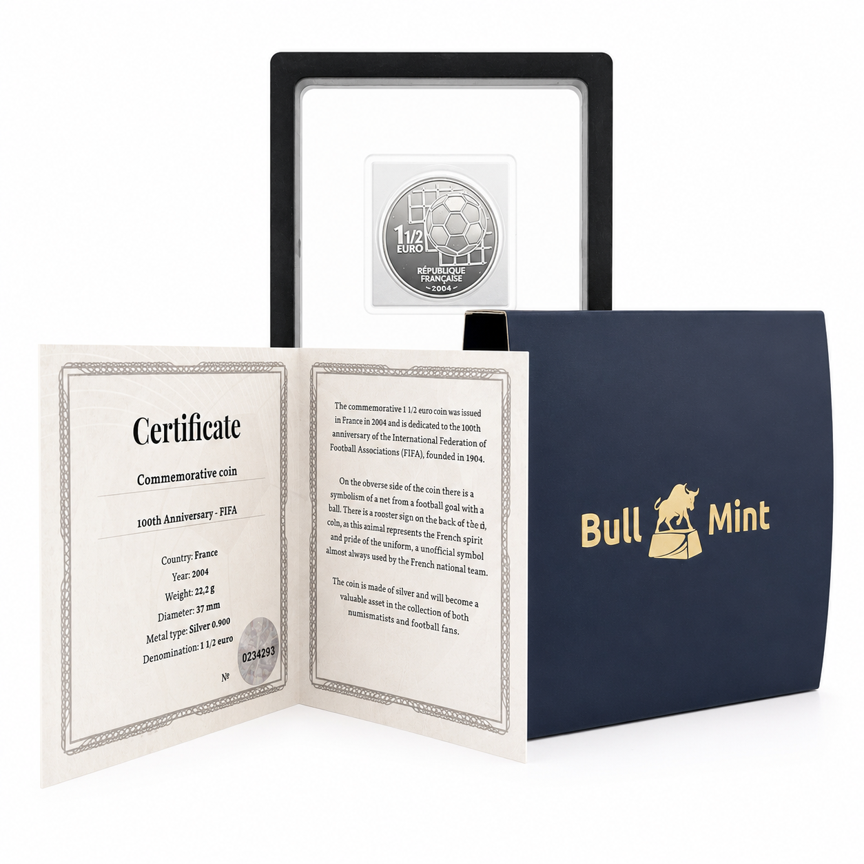 Silver Soccer Coin | 100th Anniversary - FIFA-3