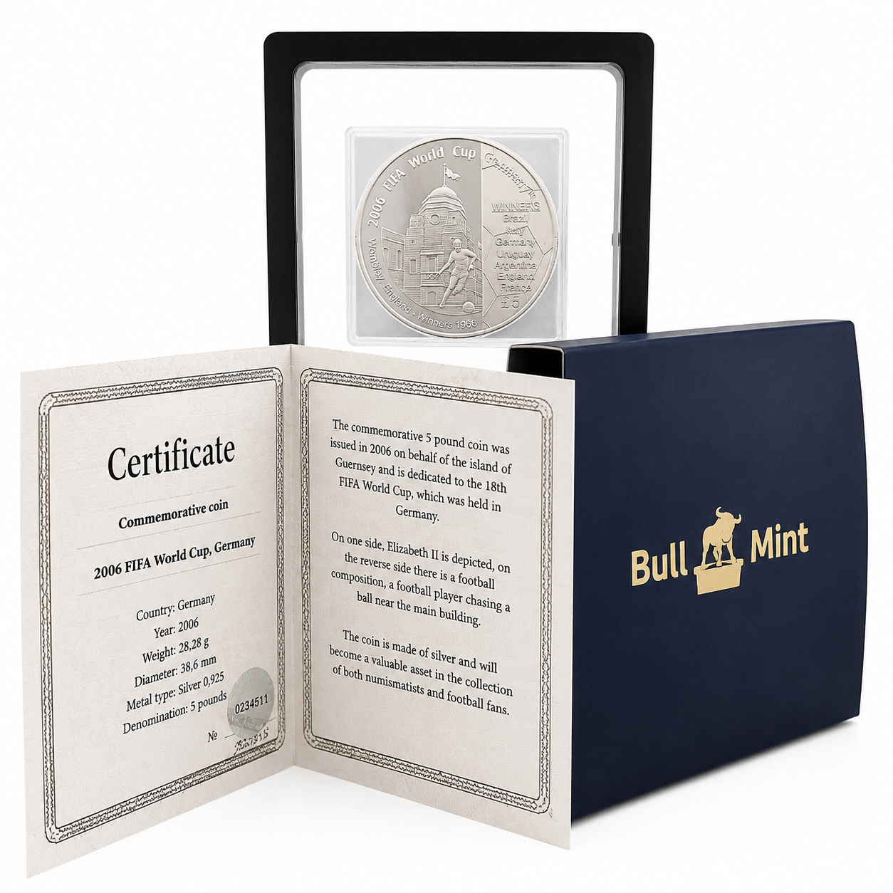 Silver Soccer Coin | 2006 FIFA World Cup, Germany-3